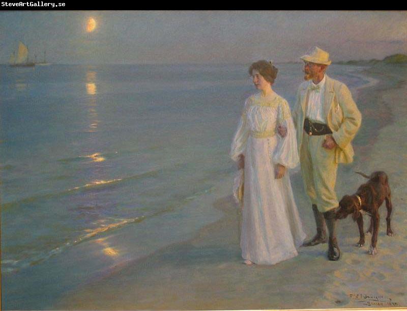 Peder Severin Kroyer Artist and his wife